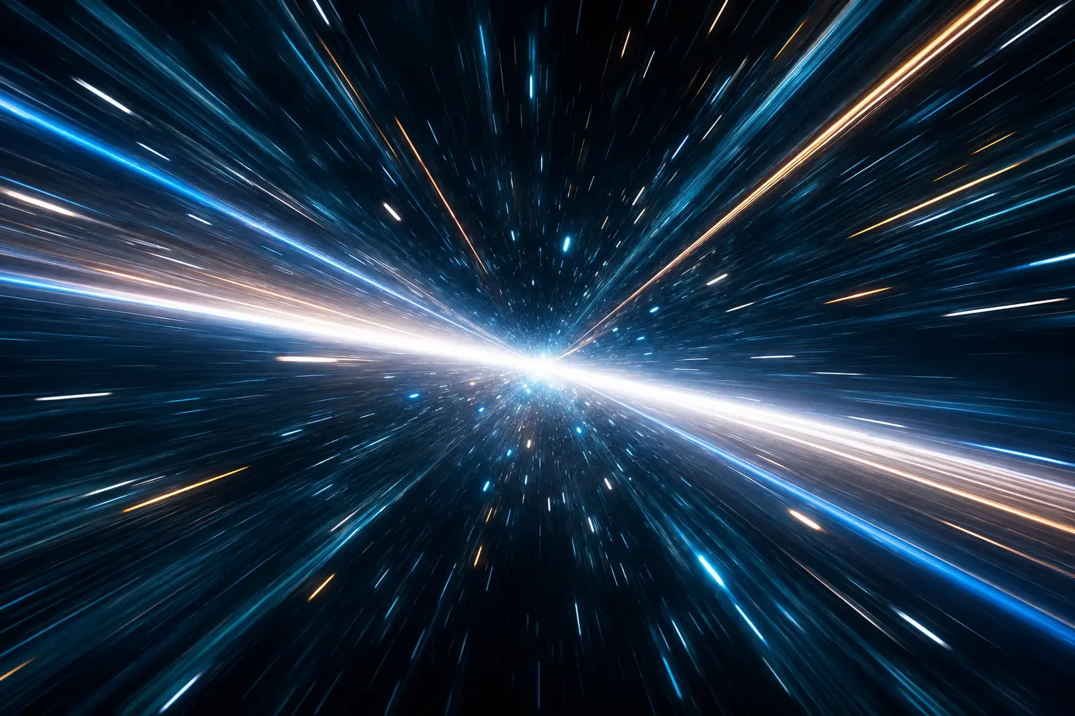 Ilustración relacionada con velocidad de la luz