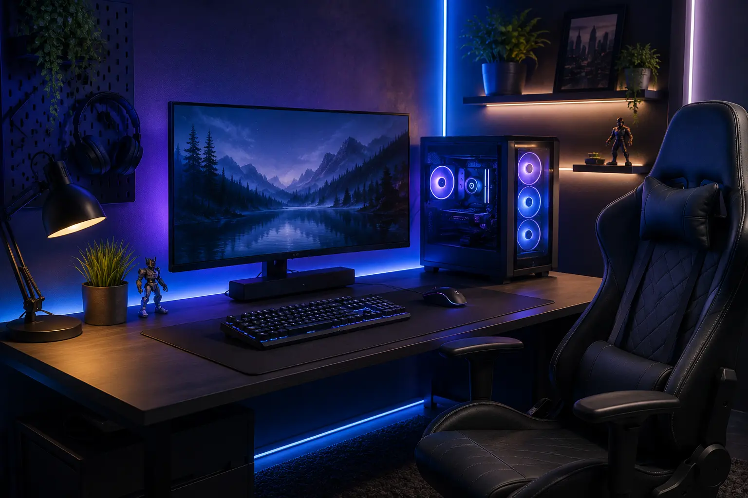 Ilustración relacionada con cómo mejorar un setup gaming