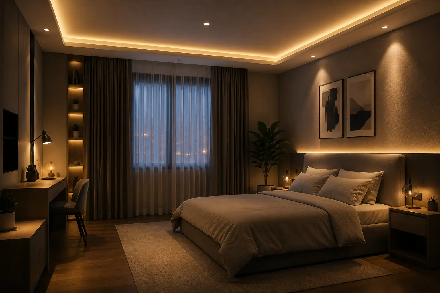 Ilustración relacionada con cómo iluminar una habitación